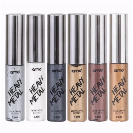 Delineador Glitter Metalizado Heavy Metal Iamo