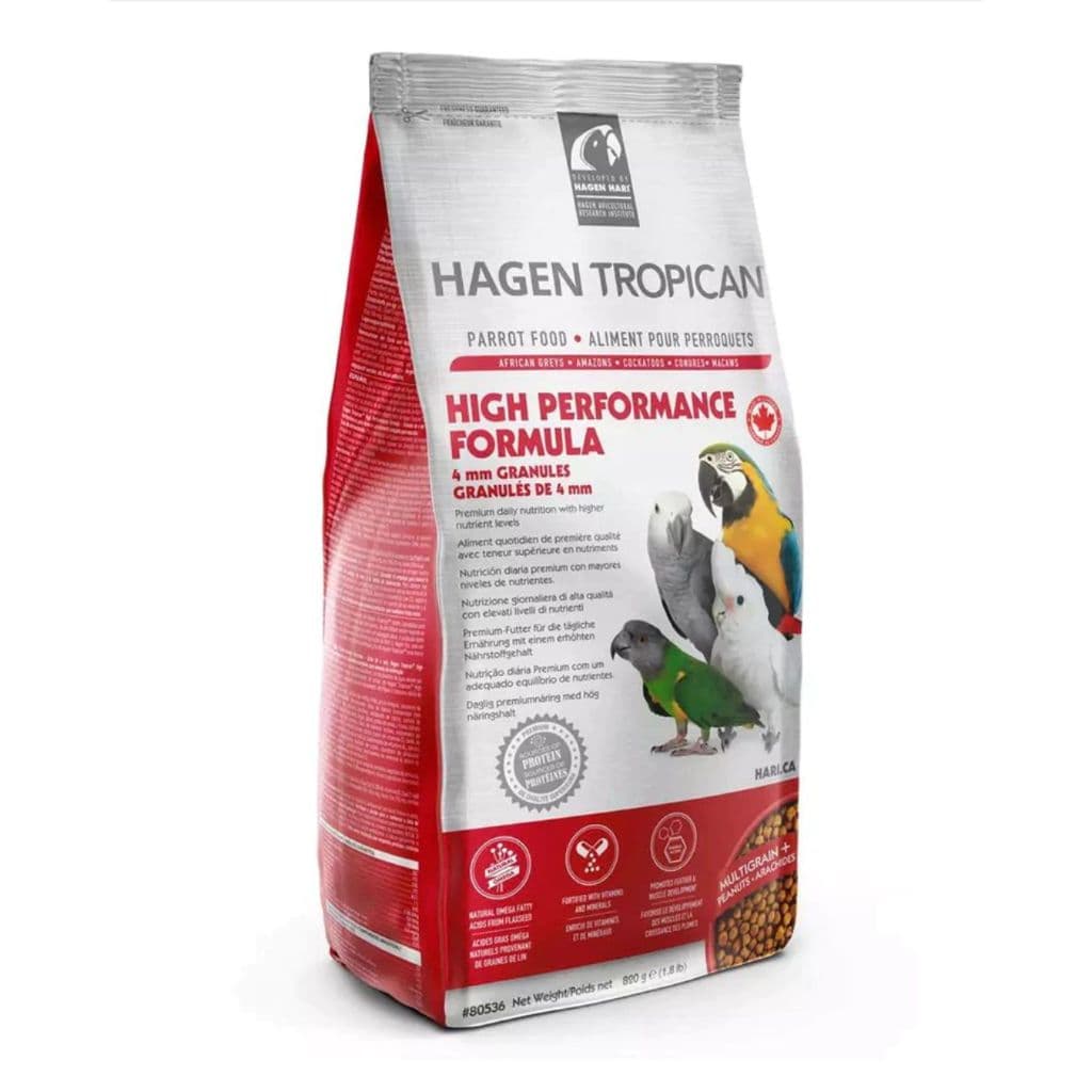 Extrusada Tropican Alta Performance HP4 - médios e Grandes Psitacídeos Bit 4mm - Hari
