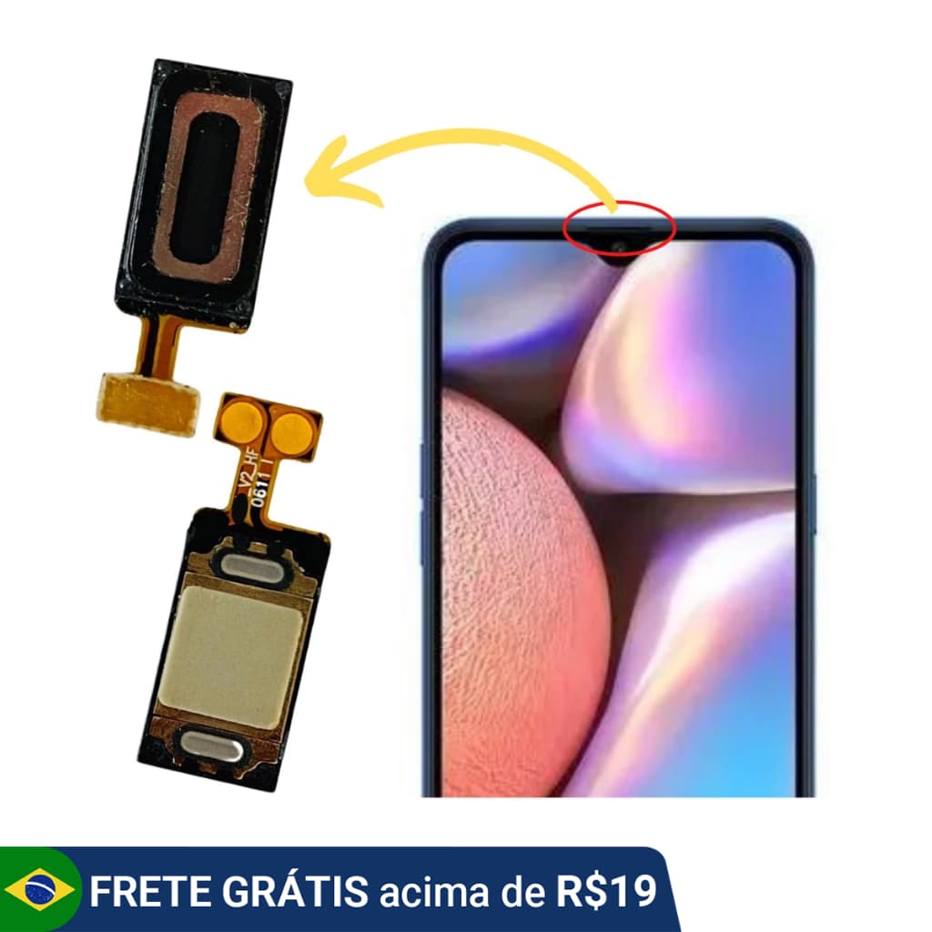 Flex Auricular A10 Alto falante galaxy A10 M 10 Samsung Para A90 A905 A10 A105 M10