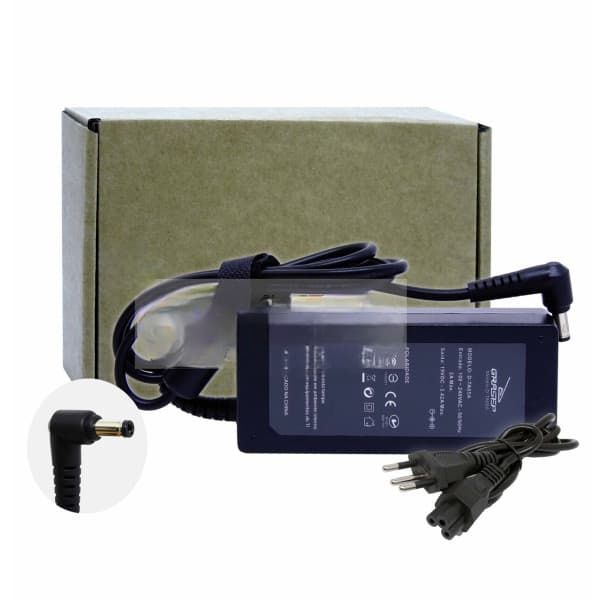 Fonte Carregador Notebook Asus Compatível  Z550sa-xx002 19v 3.42a 65w Pino 5.5x2.5mm