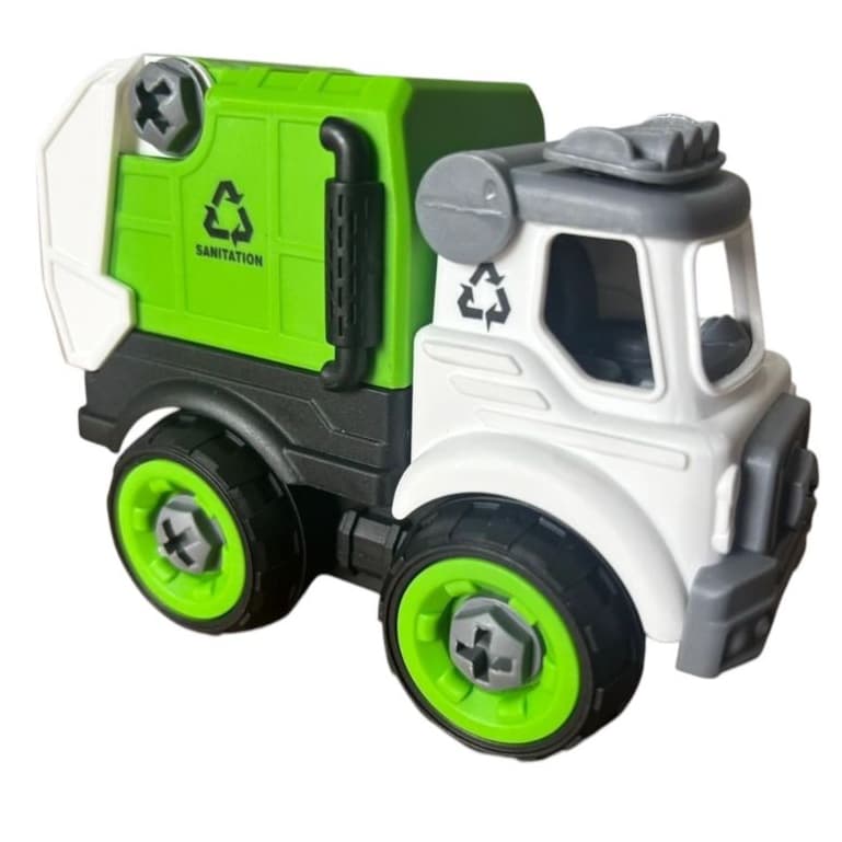 Caminhão de Brinquedo Monta Desmonta Com Chave Carrinho Didático Premium Barato