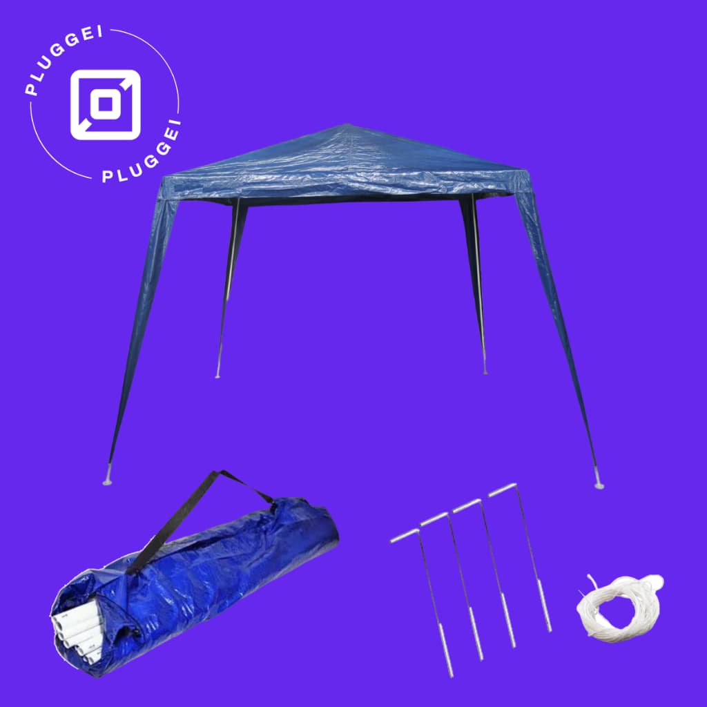 Gazebo Montável Praia Campo Base 3m X 3m Bolsa Transporte