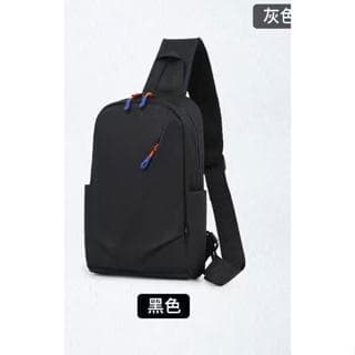 Mochila Bolsa de Peito Tiracolo Pochete Impermeável Bolsa Transversal Masculina