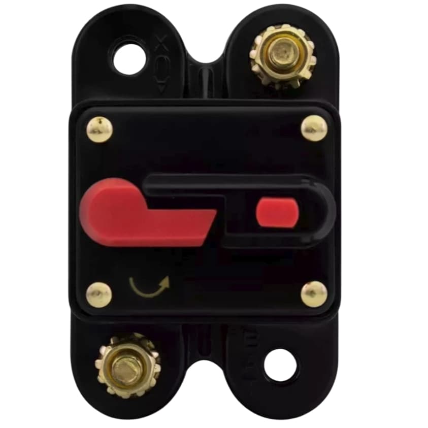 Disjuntor Automotivo DC  de Corrente Contínua 80A 100A  140A 200A