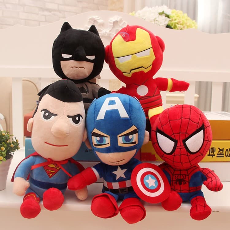 Pelúcia Super Heróis Marvel E Liga Da Justiça Selecione o Herói