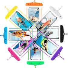 Capa de Celular impermeável - Capa Aquática- Proteção Impermeável - Capa A prova d'água Mergulhos Aquáticas Chuva