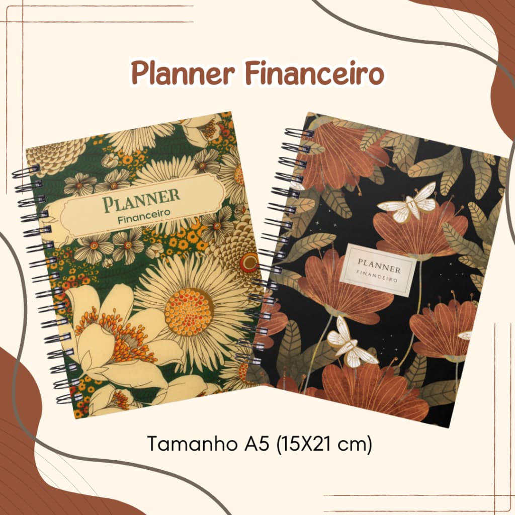 Planner Financeiro A5 - Organização e Controle para suas Finanças