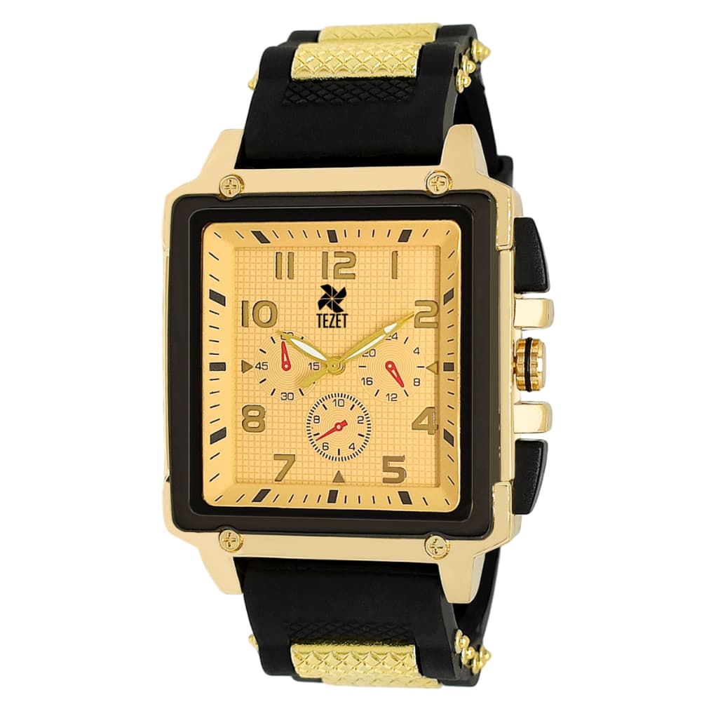 Relógio Masculino Quadrado Luxuoso Original