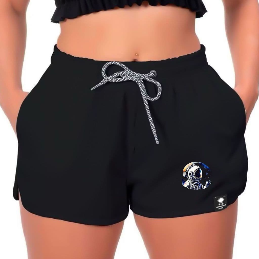 Bermuda Short Tactel \ Estampado com Bolso \ Praia