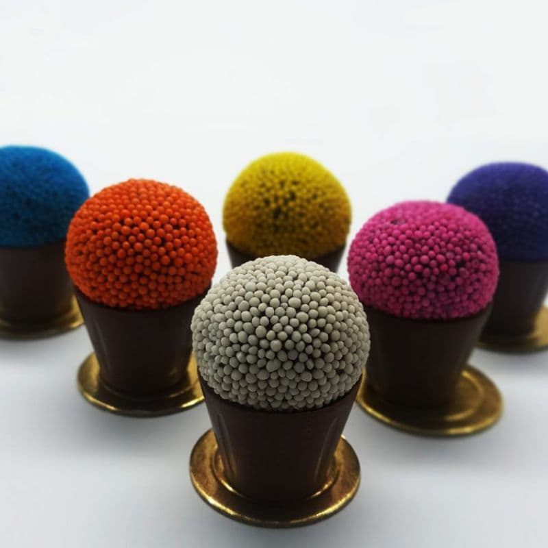Forma para chocolate Copinho de Licor BWB - Forma silicone Licor - ( 3 partes ) Copinho Doces Finos