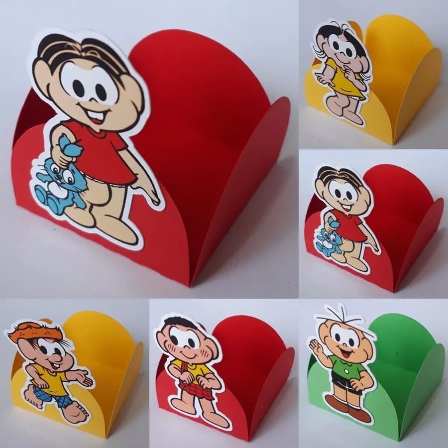 Forminhas Para Brigadeiros Turma da Mônica - 50/100/150/200 Unidades  - ATENÇÃO *** LEIA A DESCRIÇÃO