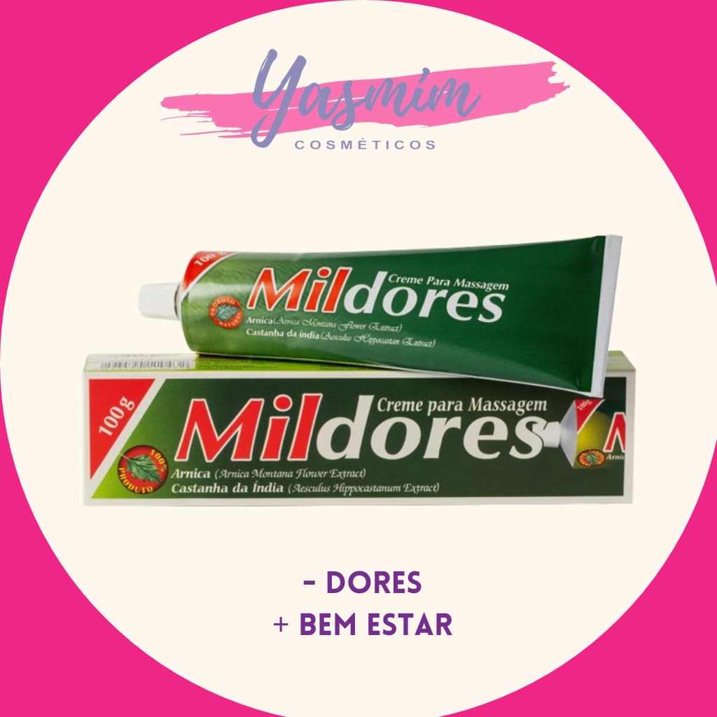 Pomada Massageadora Mil Dores Pierry Wermon 100g - Creme
