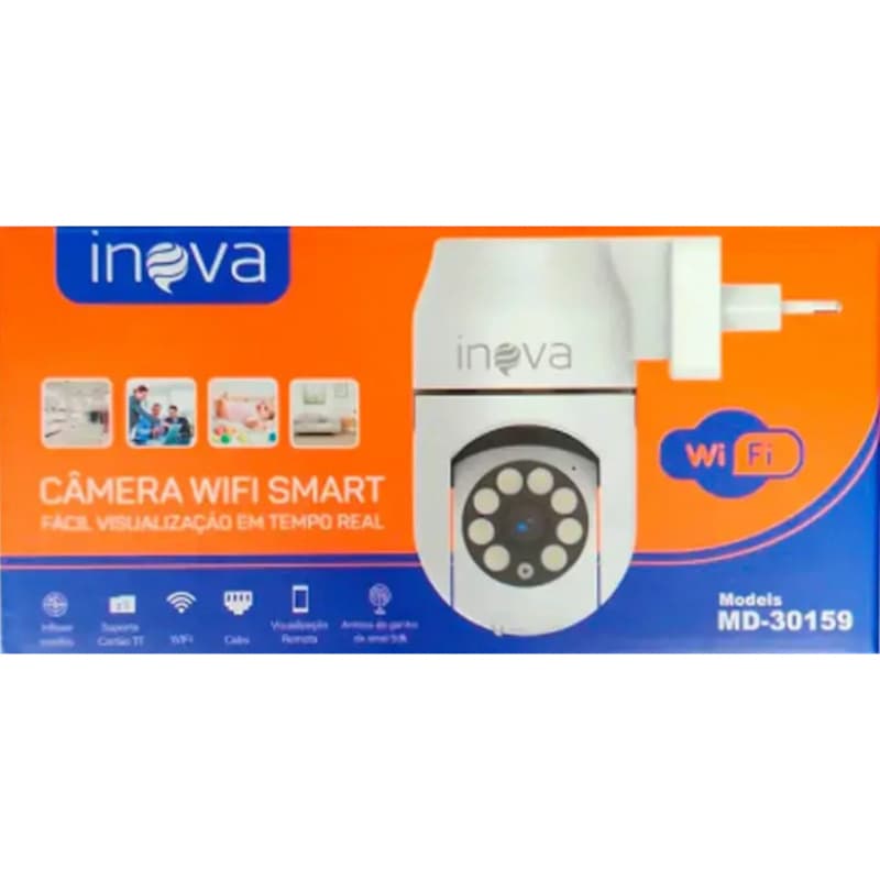 LANÇAMENTO 2025 CÂMERA WIFI SMART INOVA PRIME