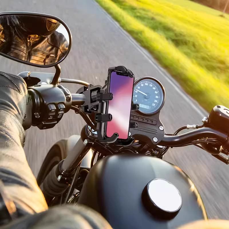 Suporte Aranha de celular para motocicleta universal