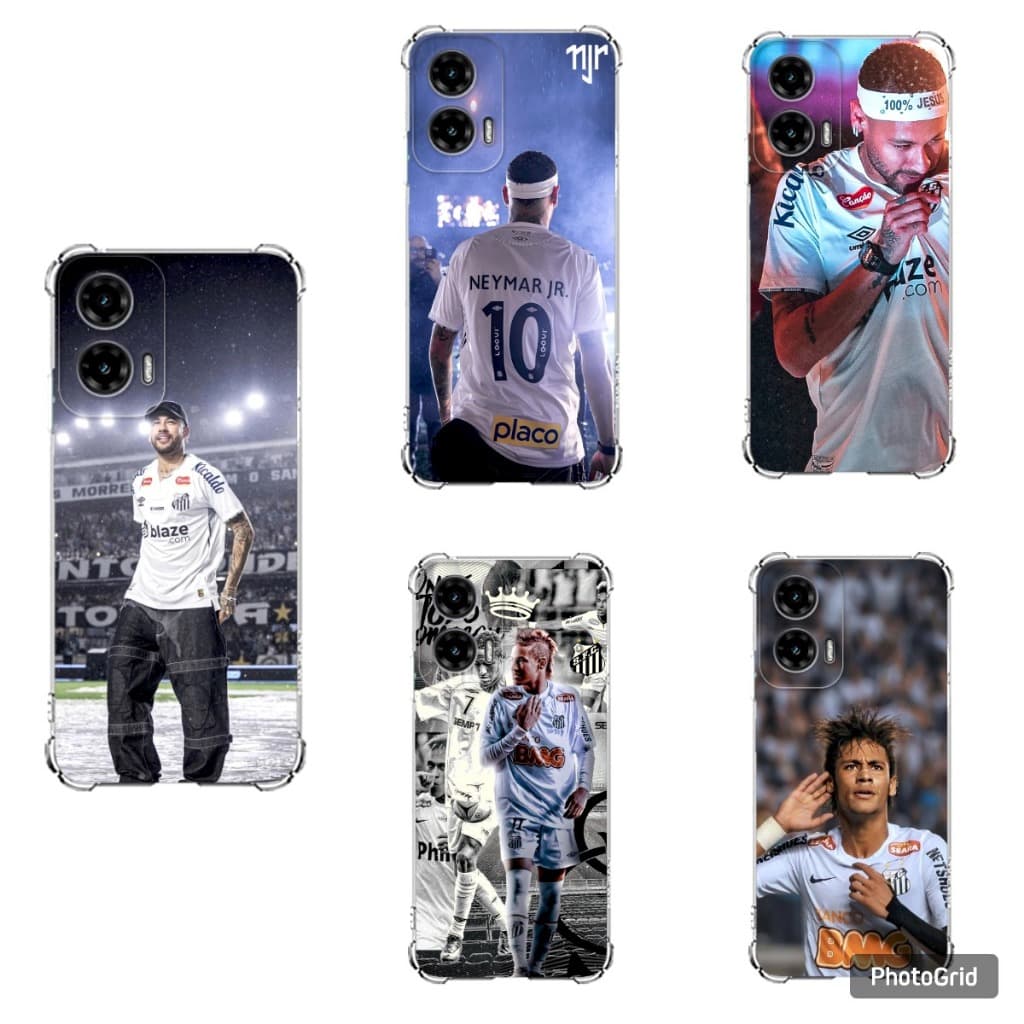 CAPA CAPINHA MOTOROLA G34 , G24/G24 POWER , G04/G04S E G84 TPU DESENHOS VARIADOS CAPINHA CASE NEYMAR , NEY