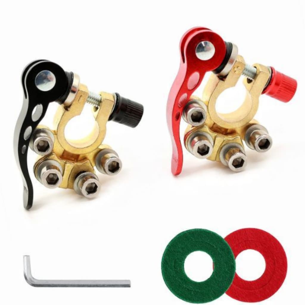 Terminal Conector Com Engate Rápido De Bateria Para Carro