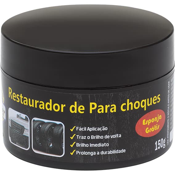 Restaurador Plásticos E Para-choque Para Carros em Gel Perfumado