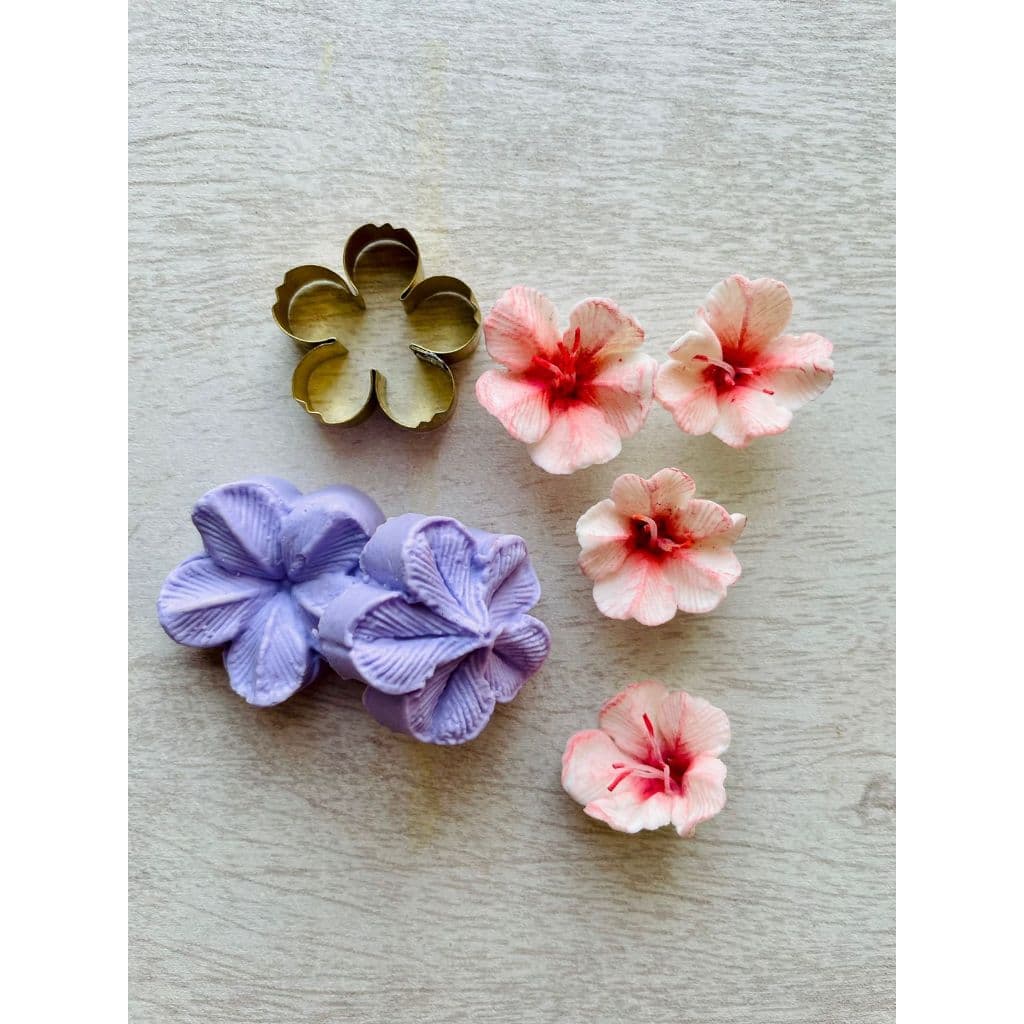 Mini kit frisador e cortador flor de cerejeira