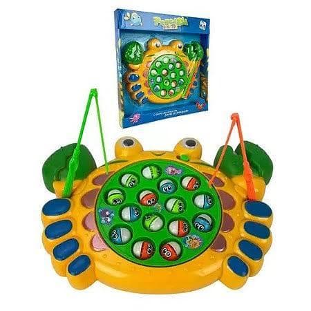 Brinquedo Pega-Peixe Caranguejo - Pescaria Divertida - PicaPau