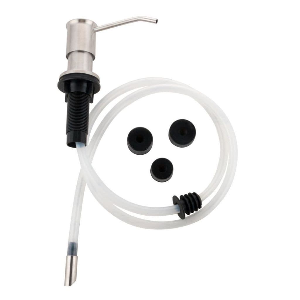 Dosador e Dispenser de Detergente de Embutir Bsmix com Mangueira Flexivel para Cozinha/Banheiro