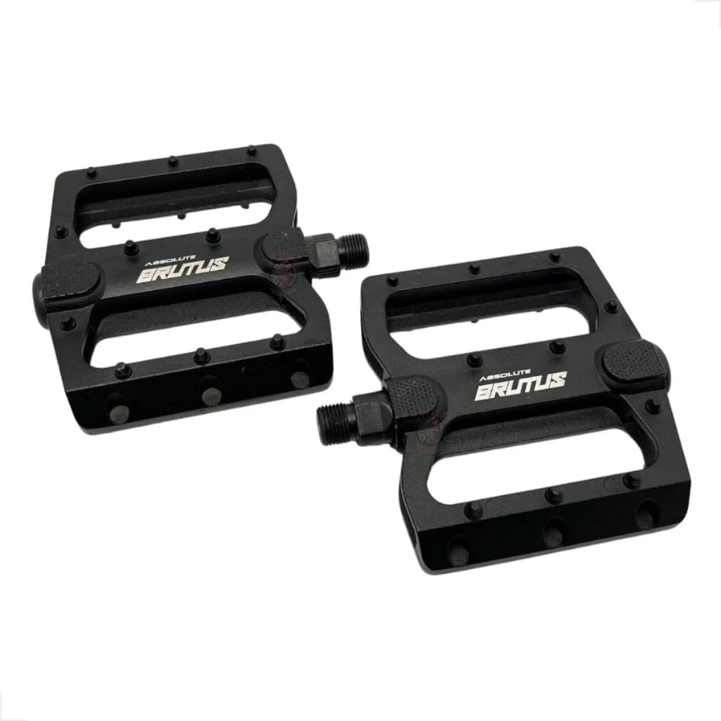 PEDAL PLATAFORMA ABSOLUTE BRUTUS FLAT Bike Mtb Dh Enduro Bmx Rosca Grossa 9/16 freerider bicicleta