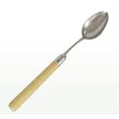 utensílios de cozinha-Concha Colher Escumadeira Garfo-Alumínio fundido e cabo madeira