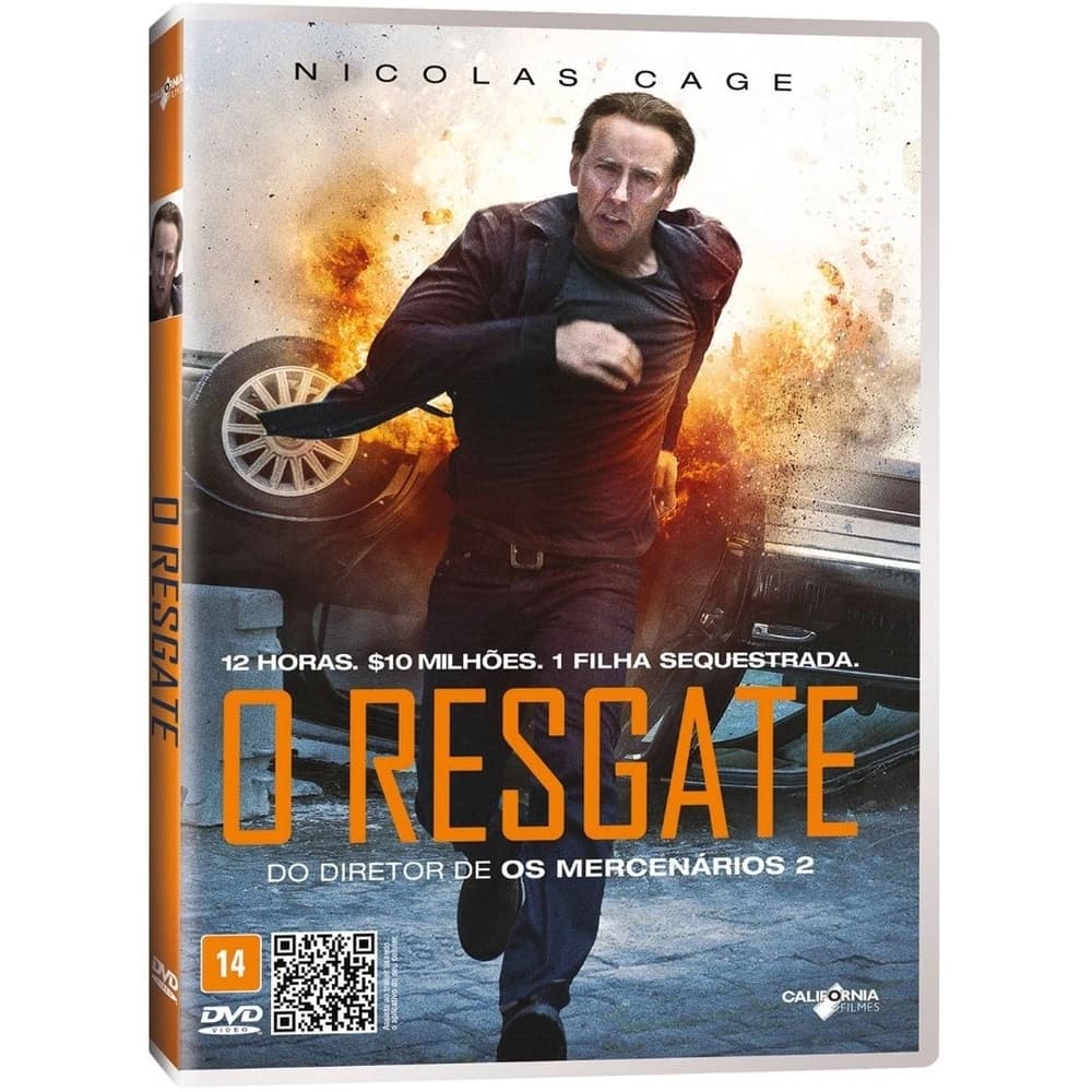 DVD O Resgate (2012) - Nicolas Cage (Lacrado)