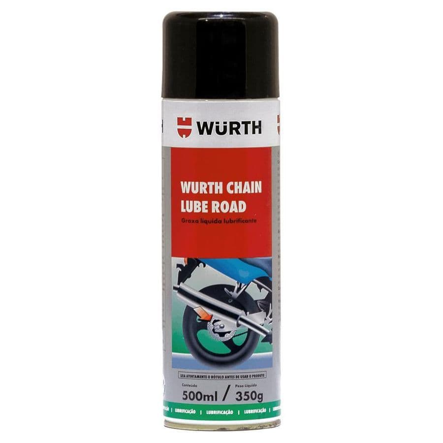 Graxa Spray Líquida Lubrificante Chain Lube Road 500ml Wurth