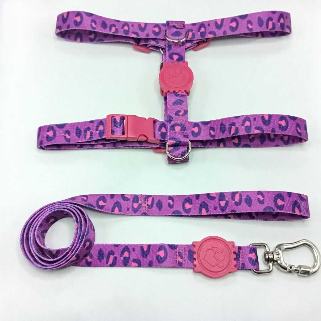Peitoral h Anti-Puxão Roxo Onça