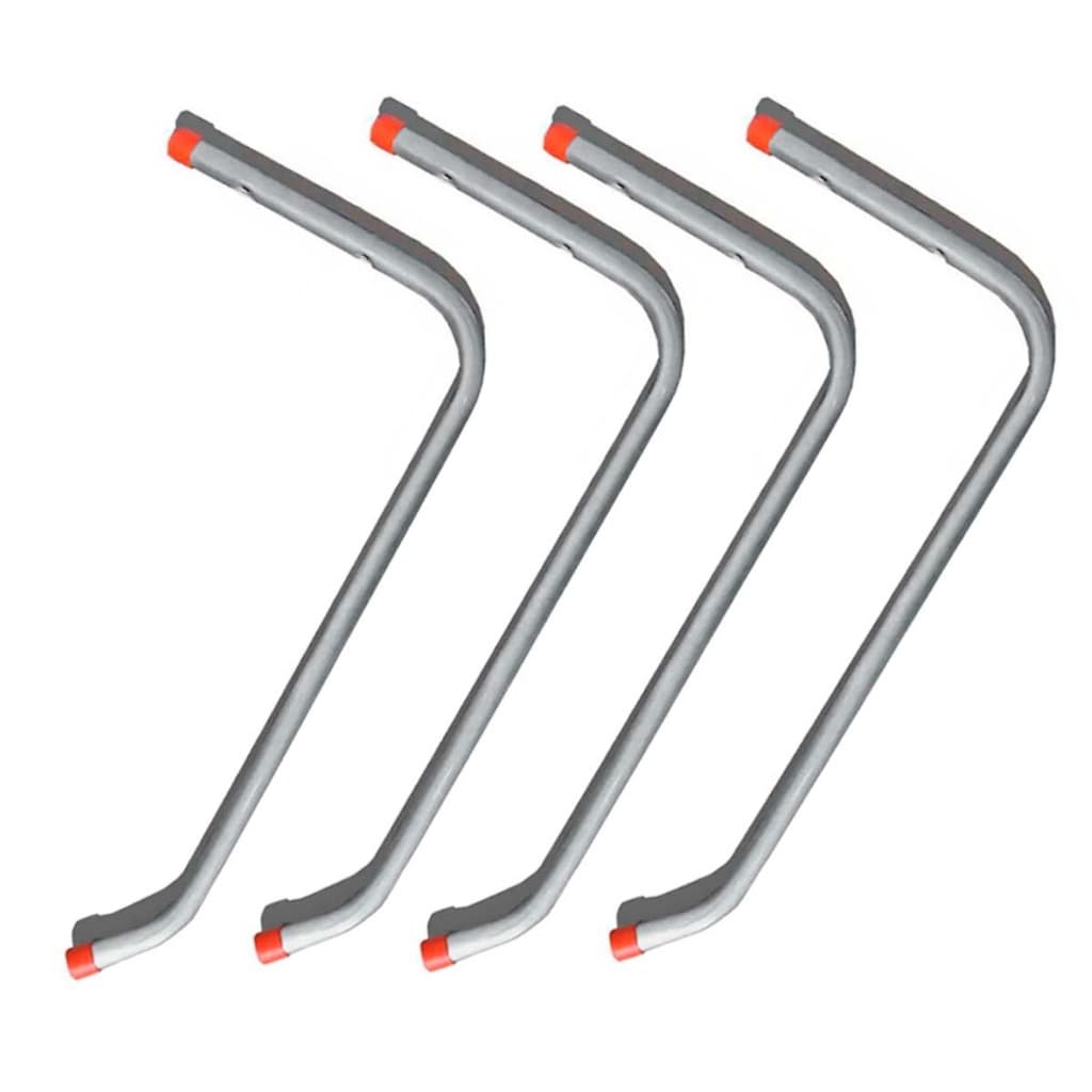 KIT 2 PARES DE SUPORTE MULTIUSO ALUMINIO 23X46 (CADEIRA,ESCADA, ETC)