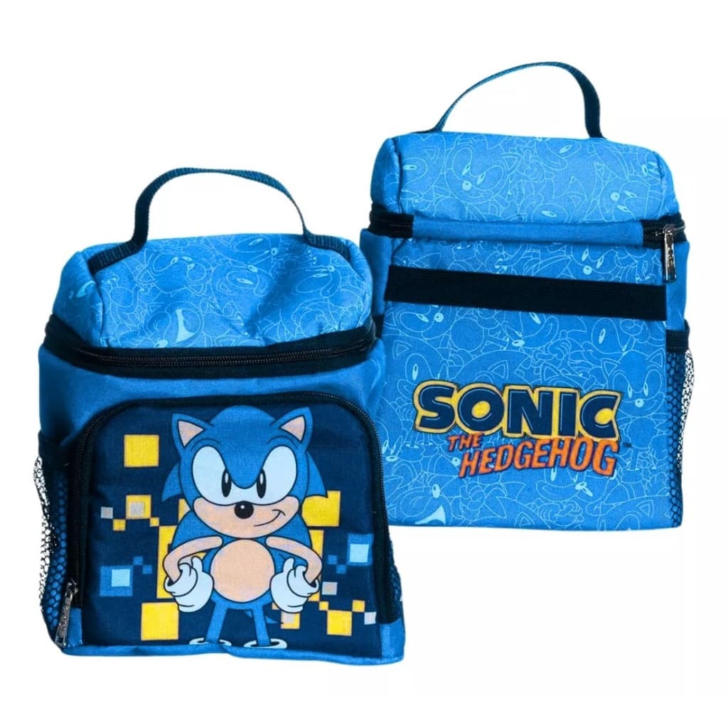 Lancheira Térmica 2 Compartimentos Sonic The Hedgehog
