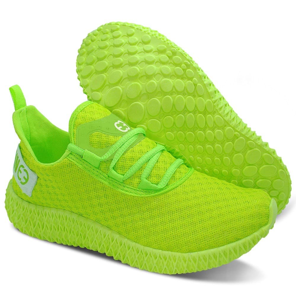 Tênis Esportivo Colméia Feminino: Poder e Performance Para Todas as Ocasiões Verde