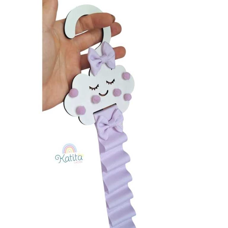 Organizador de tiara/arquinho nuvem, tiara de cabelo infantil