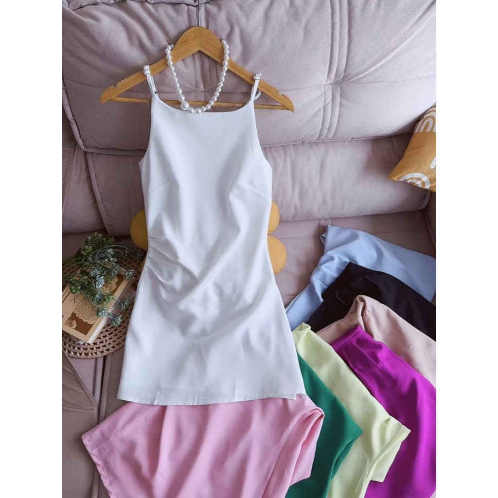 vestido curto#431 alfaiataria moda feminina