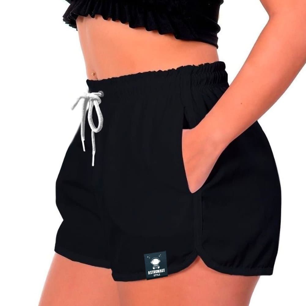 Shorts Femininos Tactel Neon com Bolso - Prático e Estiloso