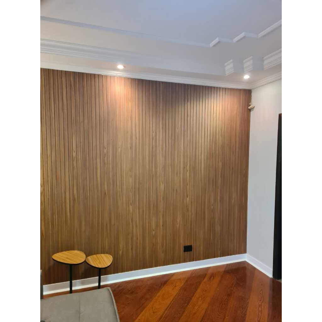 Kit Revestimentos Ripados em MDF 52x13 - Tendência em Elegância e Modernidade para Seus Espaços!