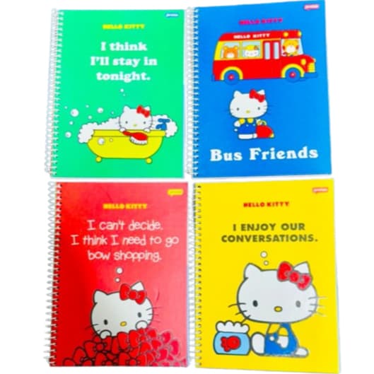 Caderno Colegial Edição Limitada Hello Kitty