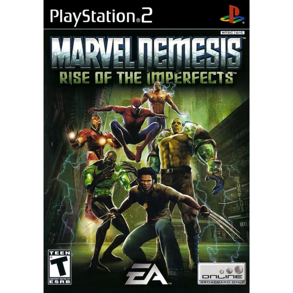 Marvel Nemesis Rise of the Imperfects - Ps2