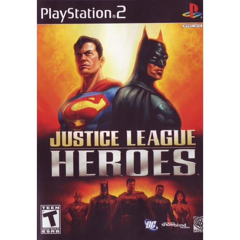 Liga da Justiça Herois - Ps2