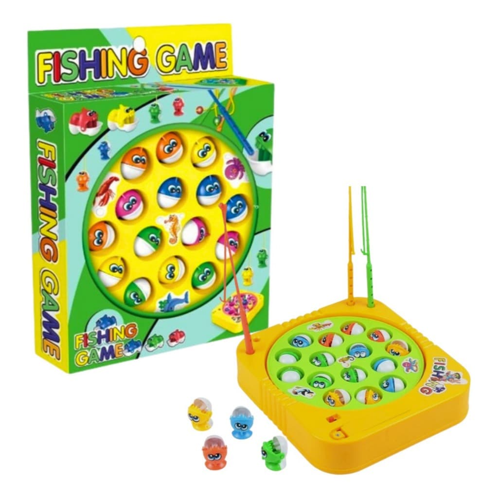 Brinquedo Jogo Infantil Pescaria Pega Peixe Pesca Maluca