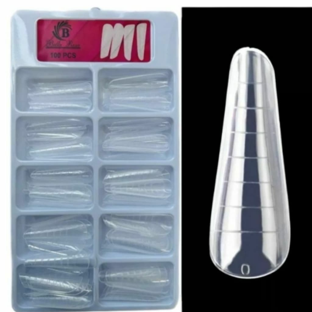 Molde F1 Bela Rosa 120 Un Mandorla Alongamento Unhas Polygel Alongamento de unhas nail art