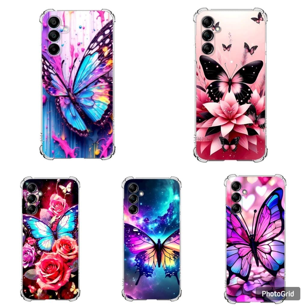 CAPA CAPINHA SAMSUNG M15, M35 E M55 TPU DESENHOS VARIADOS CAPINHA CASE BORBOLETAS