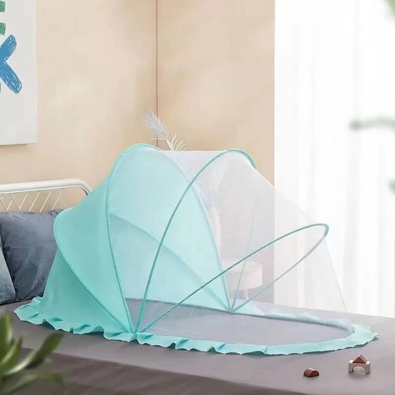 Mosquiteiro Infantil Dobrável Rede Mosquiteira Portátil 100x45x40cm e 120x65x75cm - BINGO