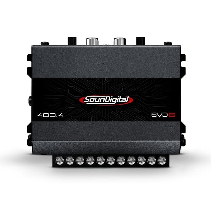 Modulo Amplificador Soundigital SD400.4 400w Rms 4 canais Bridge 4 Ohms SD400