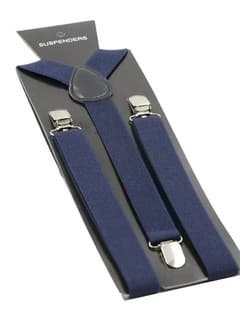 Suspensórios Masculino E Feminino - Largo 2,5cm - Várias Cor W2