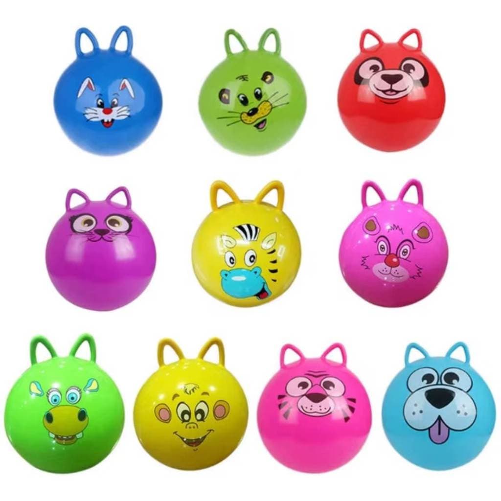 Brinquedo Bola Pula Pula Inflavél infantil Upa Upa Original 50cm 380g desenho menino e menina