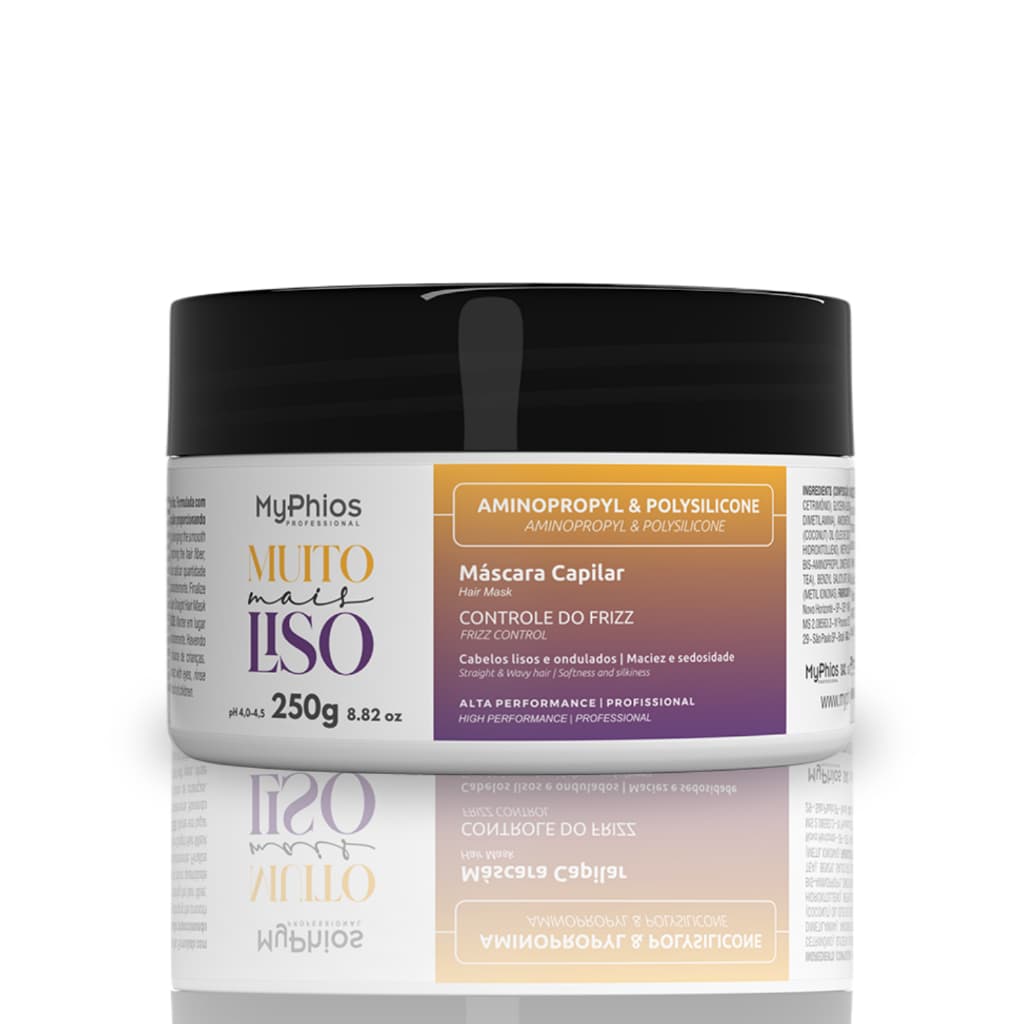 Muito Mais Liso - Máscara Hidratação Capilar 250g MyPhios