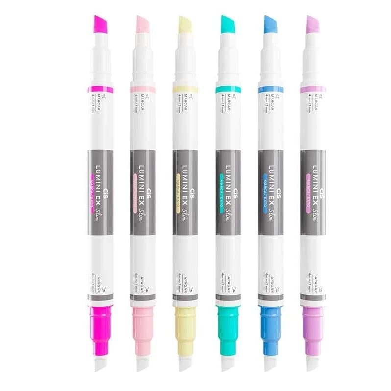 Marca Texto Apagável Cis Lumini Ex Slim