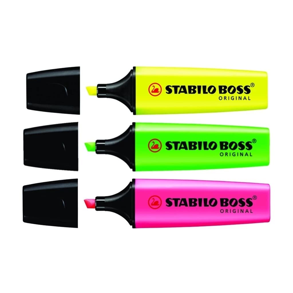 Marca Texto Stabilo Boss Neon