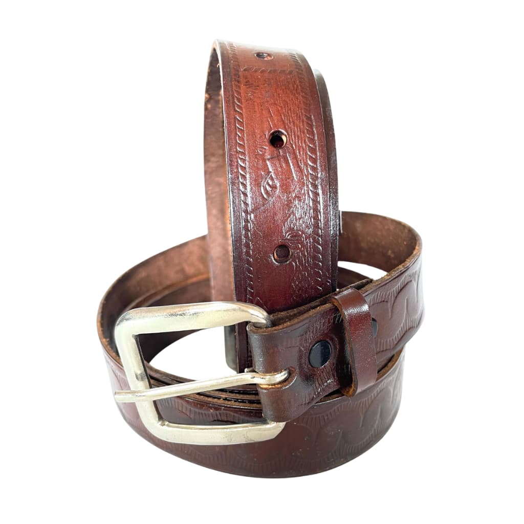 Cinto de couro legítimo de alta qualidade, fivela de metal, masculino